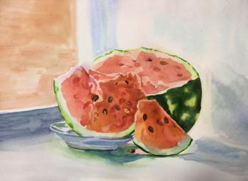 Sweet watermelon. Tsebenko Natalia