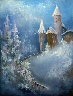 Winter in Old town. Yudina Elena