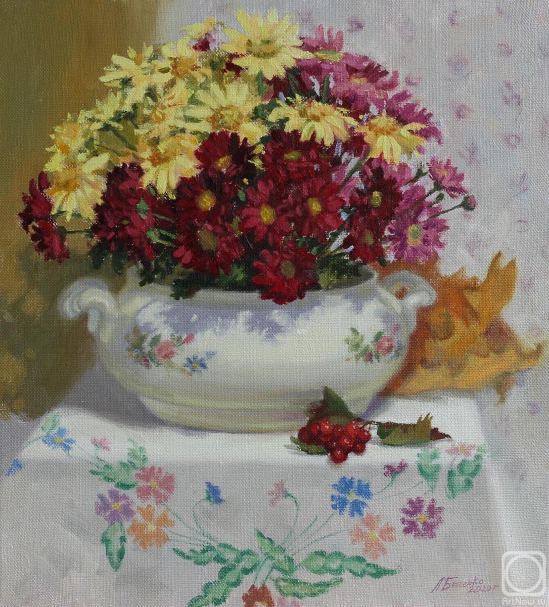 Bychenko Lyubov. Autumn bouquet
