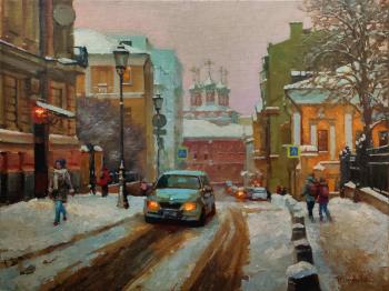 Petrovsky lane in winter