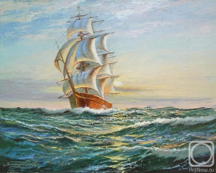 Yurov Viktor. Sailling vessel