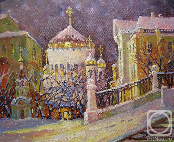 Gerasimov Vladimir. Moscow. Church of Christ the Saviour (Church of the Nativity of Christ)