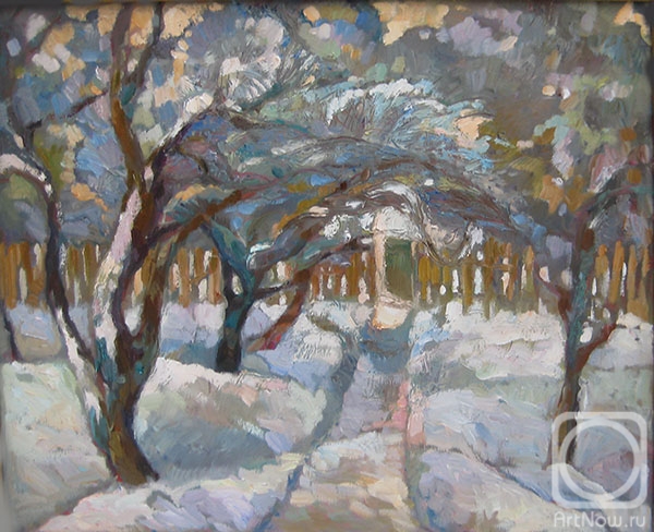 Bocharova Anna. Garden in winter