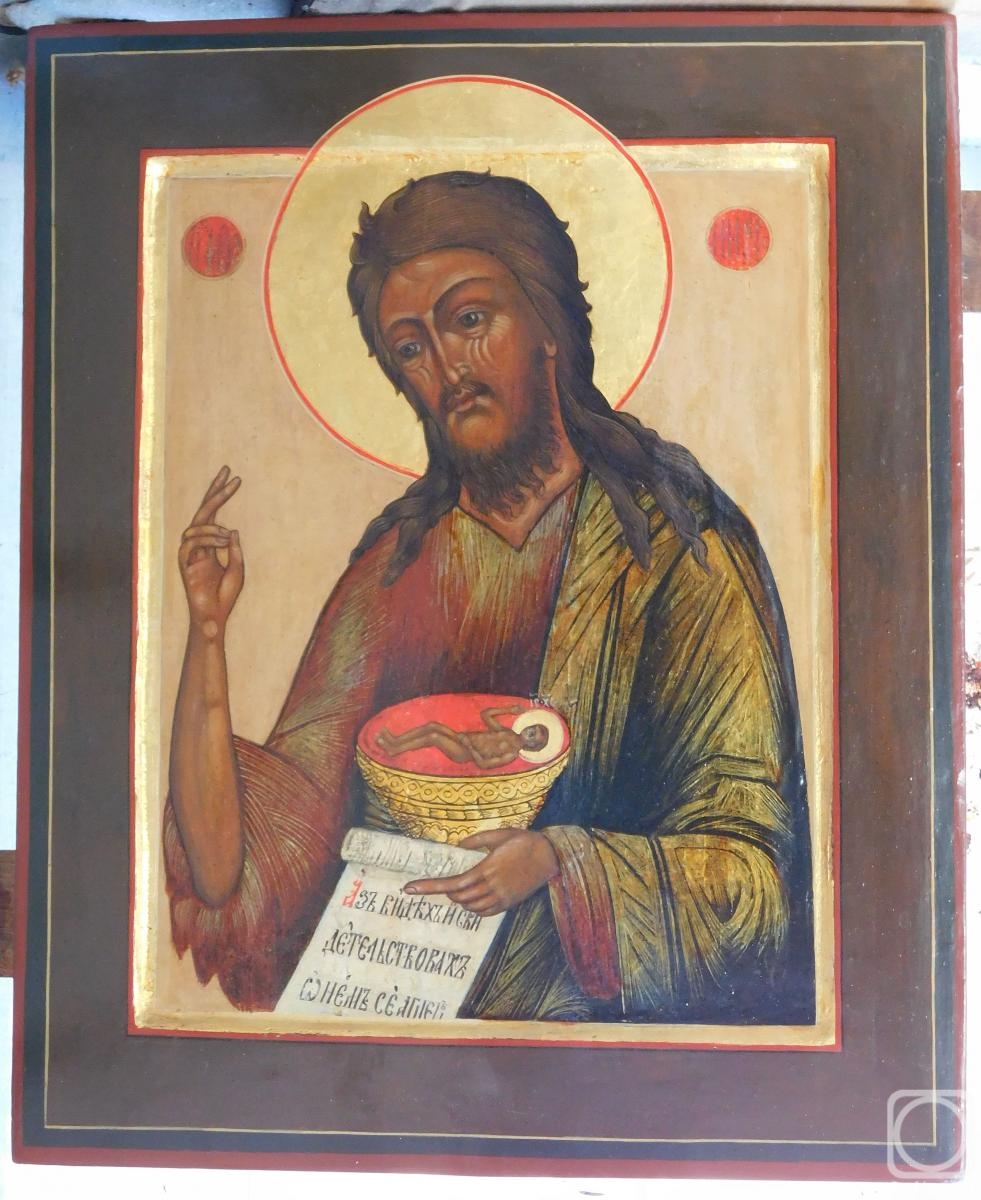 Shurshakov Igor. St. John the Baptist of the Deesis order. Restoration