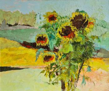 Sunflowers in the field. Yarmolchyk Tatsiana