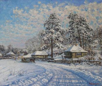 Winter day. Road. Soldatenko Andrey