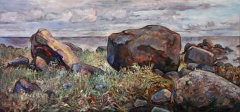 Boulders on the Gulf of Finland. Rumiyantsev Vadim