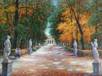 Autumn in the Summer Garden. Ilin Vladimir