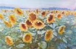 Komarov Nickolay. Sunflowers