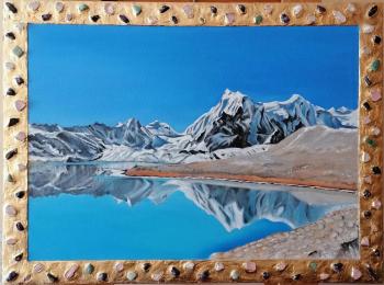 Central Tibet - At the Lake (Art series "Real Tibet" ). Svetlyy Aleksandr