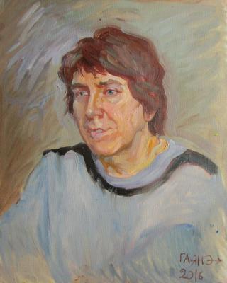 Portrait of Lydia Lebedeva (from nature)