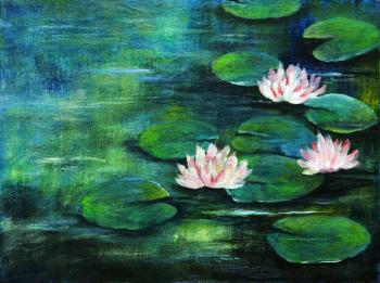 Water lilies. Knyazheva-Balloge Maria