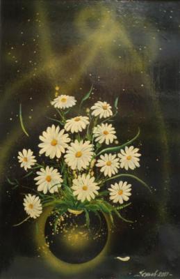 Bouquet of daisies. Usianov Vladimir