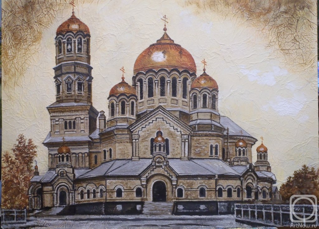 Usianov Vladimir. The Cathedral of Christ the Savior. Samara