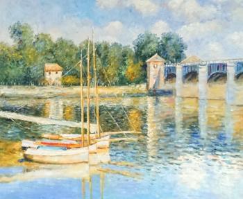 Bridge at Argenteuil (). Minaev Sergey