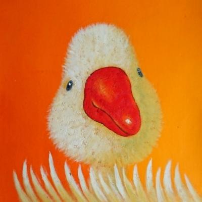 Painting Duckling. Bruno Tina