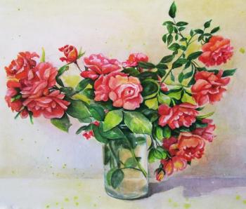 Pink bouquet. Levina Galina
