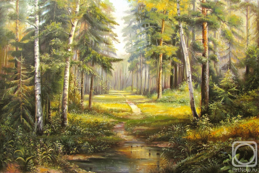 Lunyov Sergey. A path in the forest