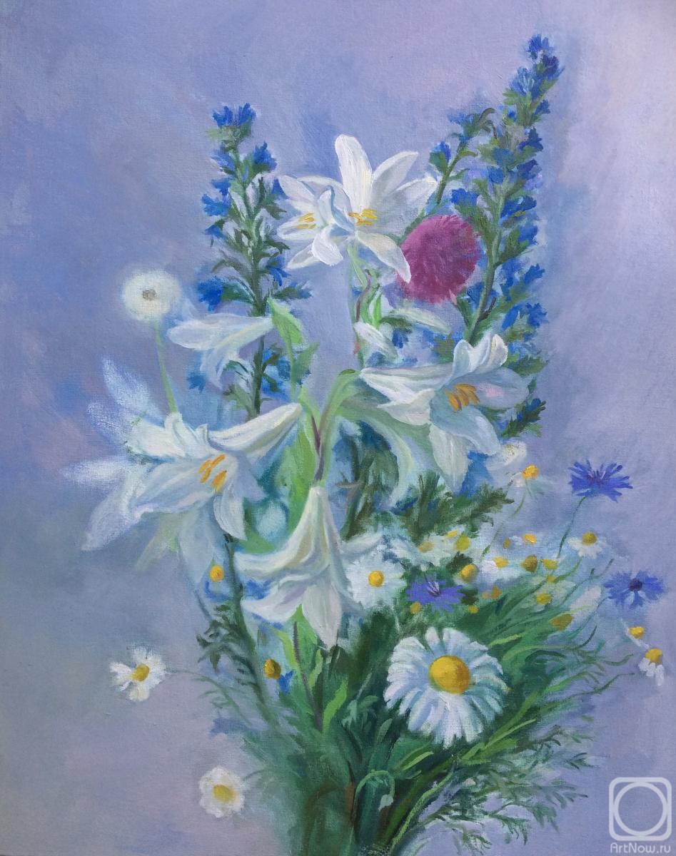 Tsebenko Natalia. Time of white lilies