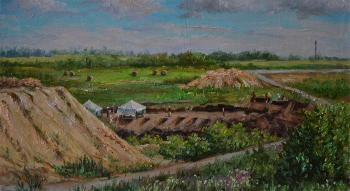 Excavations of archaeologists (). Bakaeva Yulia