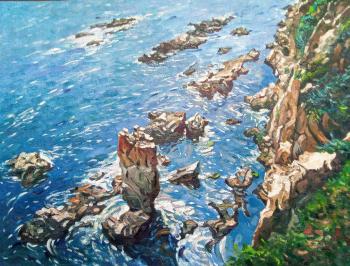 Sea and rocks (). Ershov Vladimir