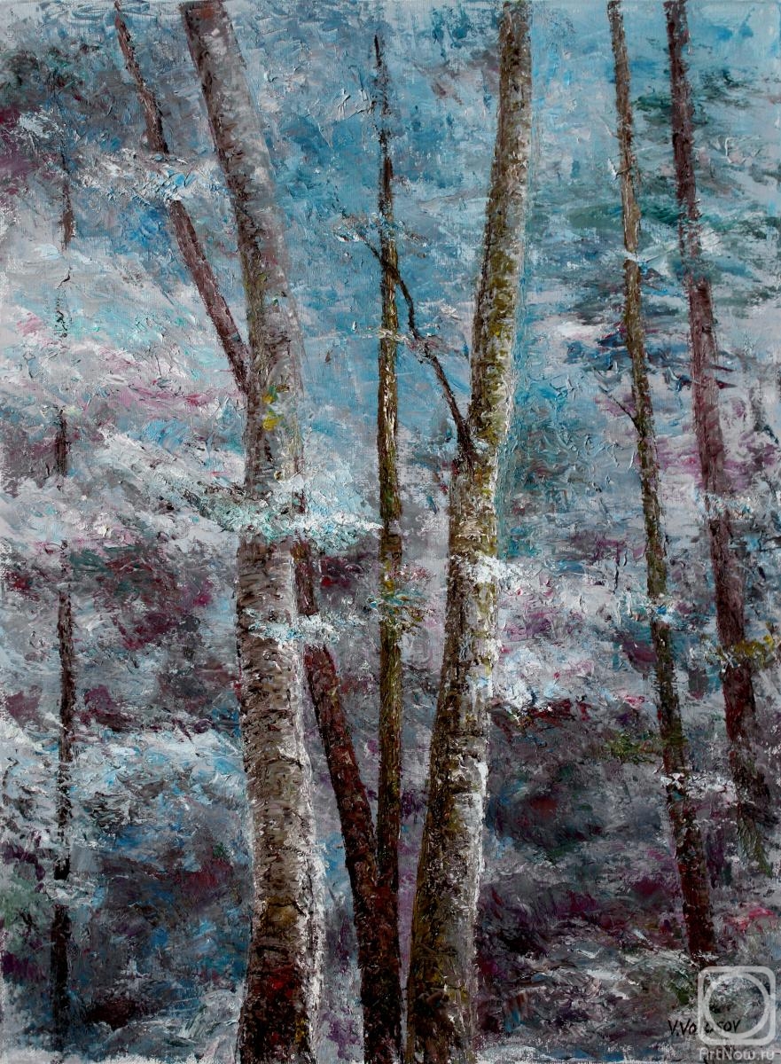 Volosov Vladmir. Blue forest