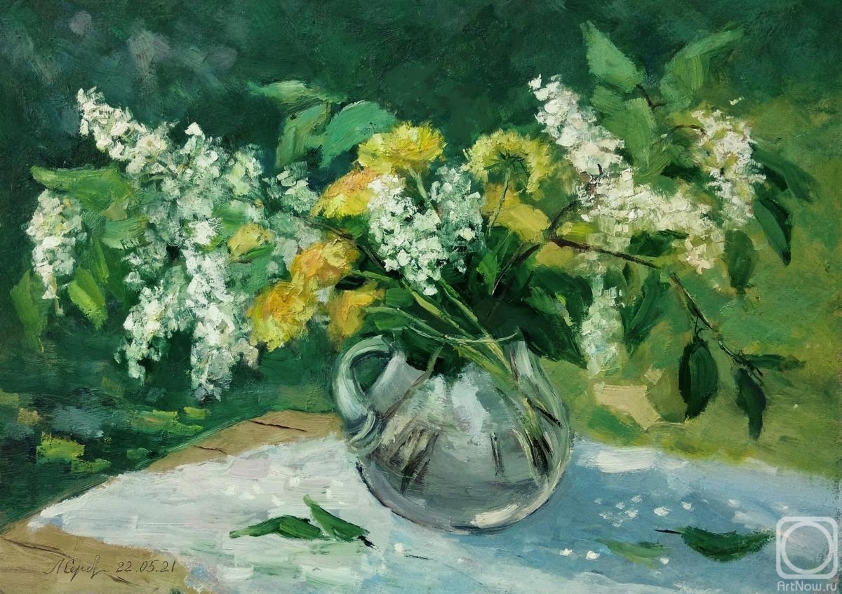 Serebrennikova Larisa. May bouquet