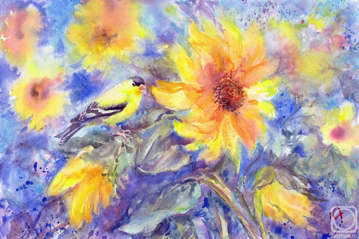 Masterkova Alyona. Sunflowers