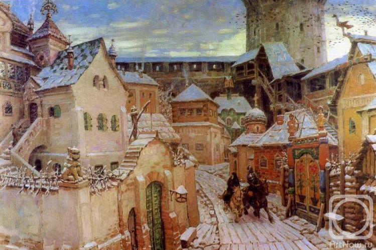Zhukoff Fedor. Messengers. Early morning in the Kremlin