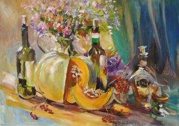 Viburnum, pumpkin and wine. Korolev Andrey