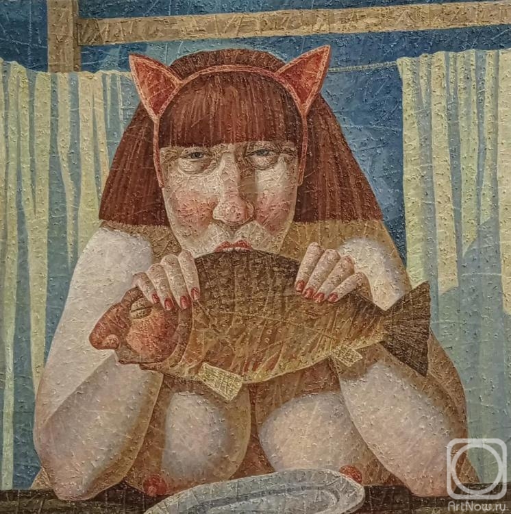 Merenkov Sergei. Cat woman, fish man