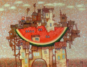 Watermelon house. Sulimov Alexandr