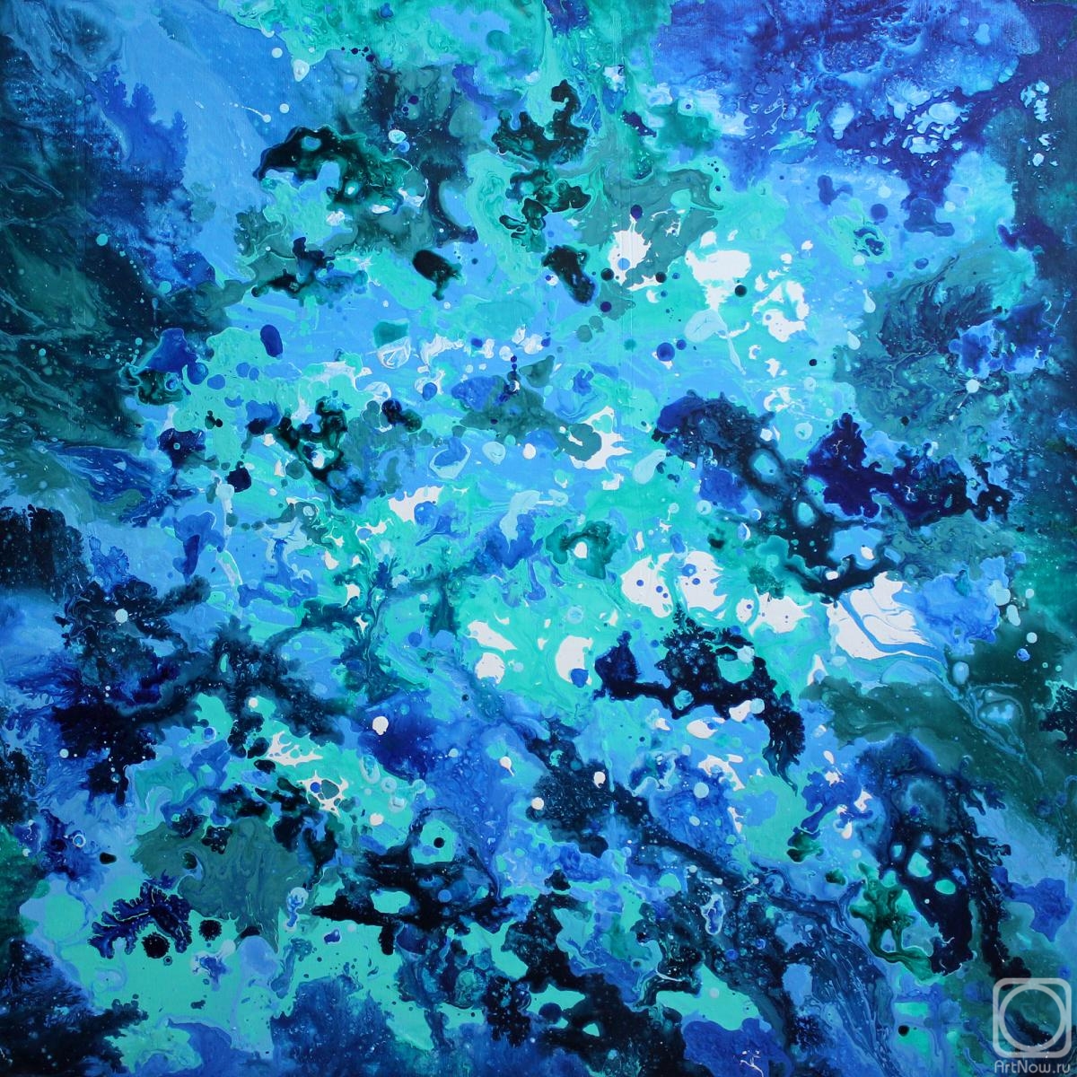 Картина. Проказюк Анастасия. Синий океан