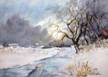 Winter landscape. Tarasova Irena