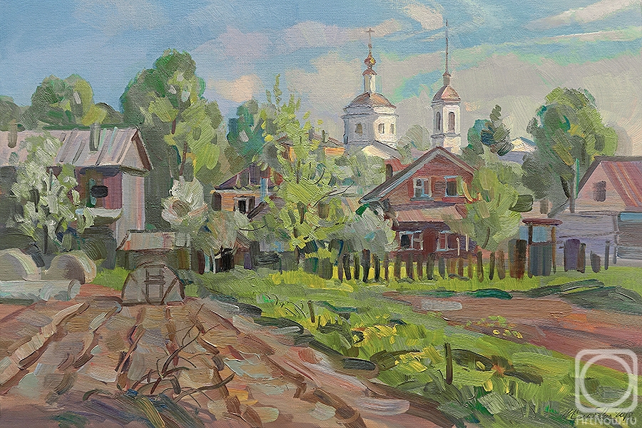Zhlabovich Anatoly. Vegetable gardens in May