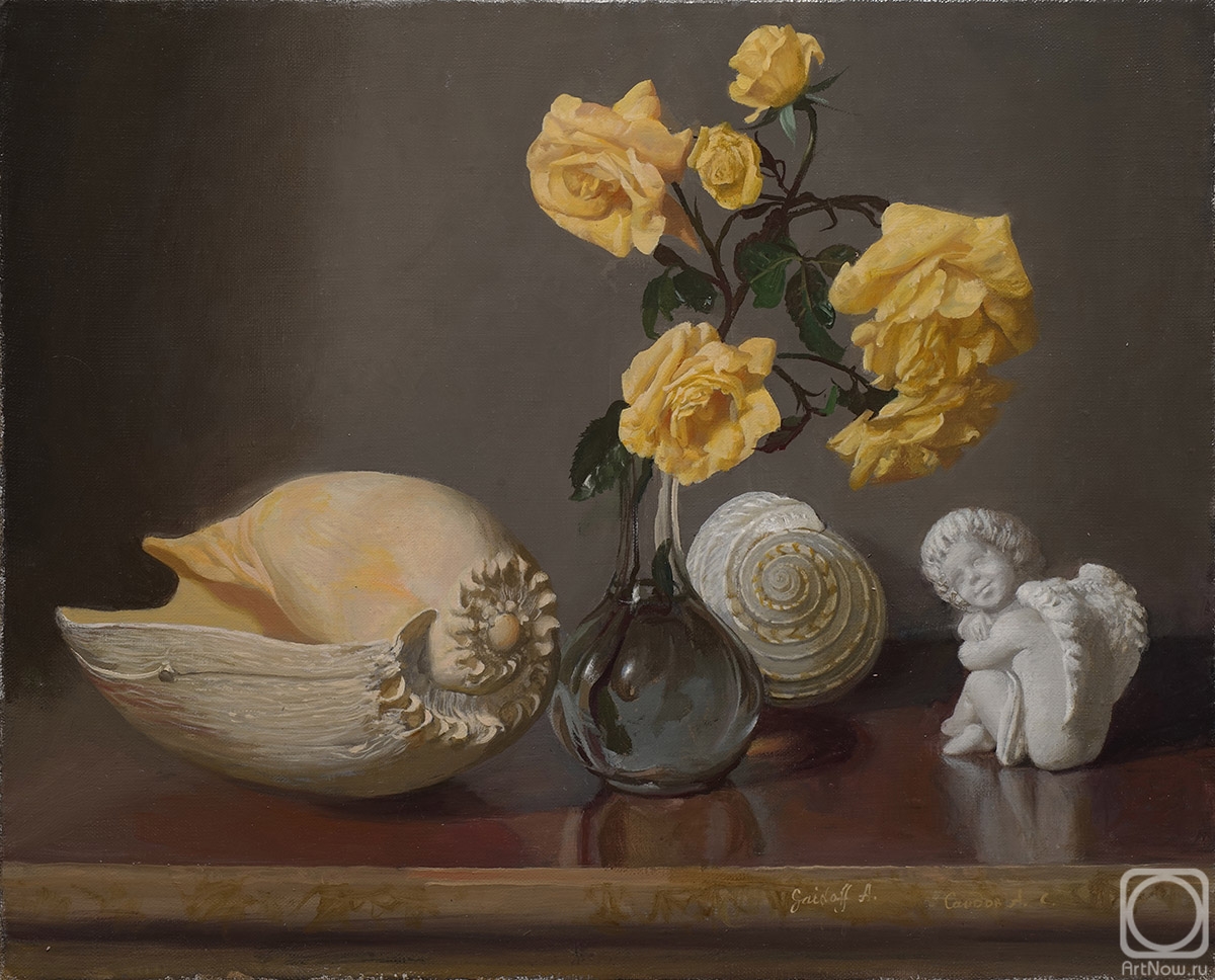 Saidov Aleksandr. Yellow roses