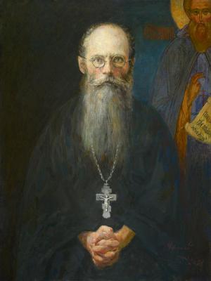 Portrait of Abbot Nikon (Vorobyov)