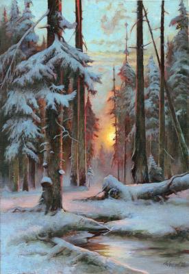 A Copy of Y Klever's Winter Forest (  ). Chernov Denis