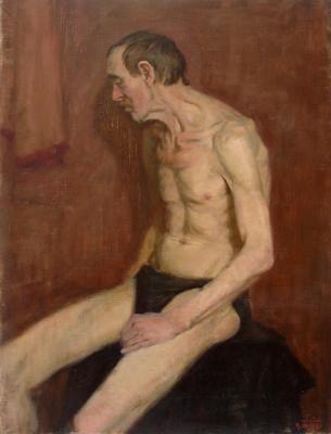 Naked the man. Panov Igor