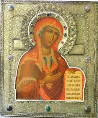 The Virgin of the Deesis Rank (). Shurshakov Igor