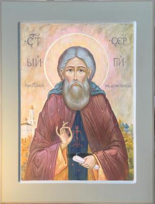 Icon of Sergius of Radonezh. Nikitin Sergey