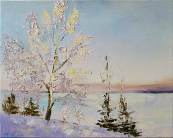 Winter birch. Stolyarov Vadim