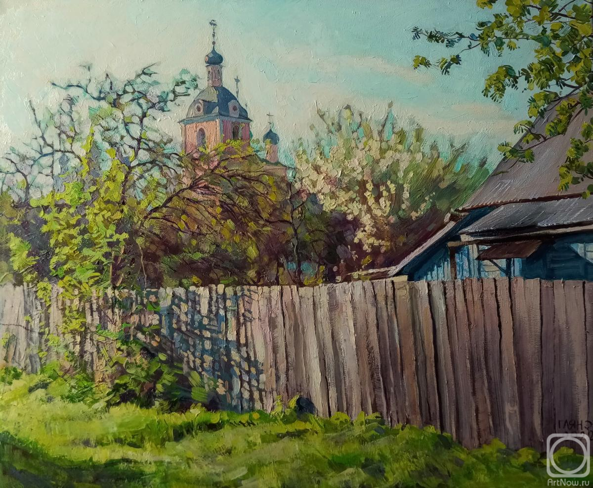 Dobrovolskaya Gayane. May in Pereslavl-Zalessky, Goritsky Monastery from Museum Lane