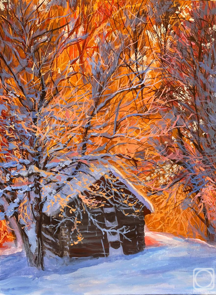 Картина. Акимова Маргарита. Зимняя сказка