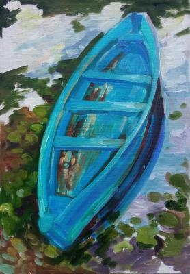 Blue boat. Konyaeva Olga