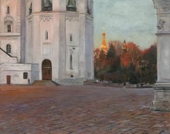 Cathedral Square in Moscow Kremlin. Chernov Denis