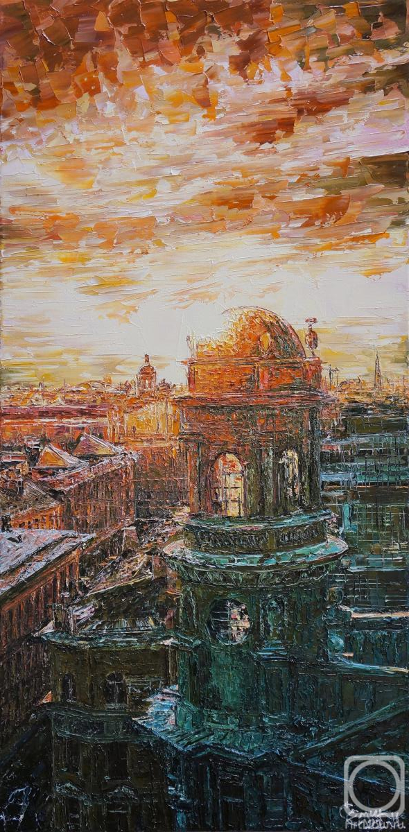 Smirnov Sergey. Petersburg sunsets