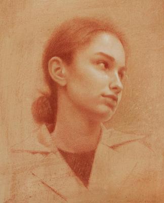 Portrait of a girl. Shirokova Svetlana