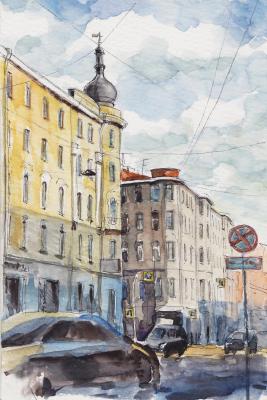 Petersburg street. Serova Aleksandra