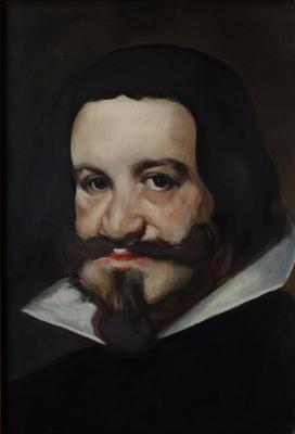 Diego Velasquez portrait of Duke Olivares. Orlov Gennady
